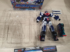 Metal Cardbot S FLASHVECTOR Flash Vector Transforming Robot F1 Formula Car