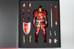 Marvel Beast Kingdom DAH-046DX Medieval Knight Iron Man Deluxe