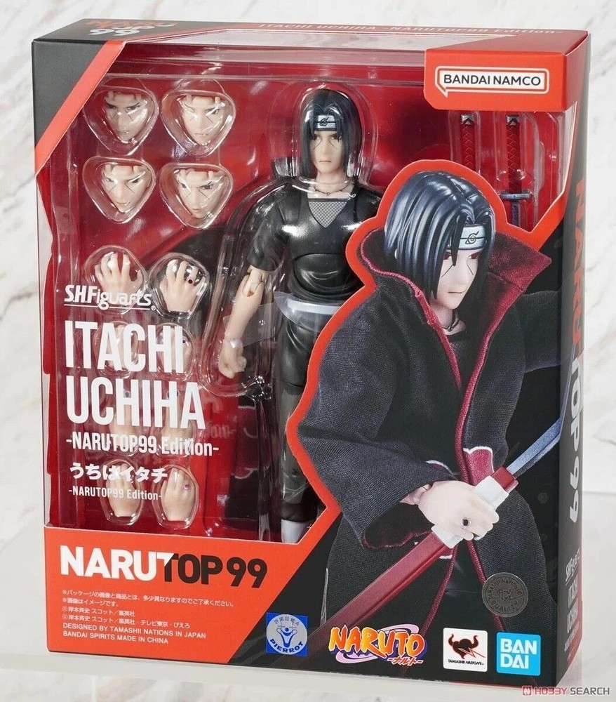 NEW shf S.H. Figuarts Naruto Shippuden Itachi Uchiha NARUTOP99 Edition Action