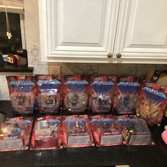 Lot of 11 – MOTU, Figures , Masters of the Universe some have little box damage