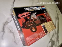 GI Joe Retro Collection – Cobra Night Attack 4-WD Stinger with Cobra Officer