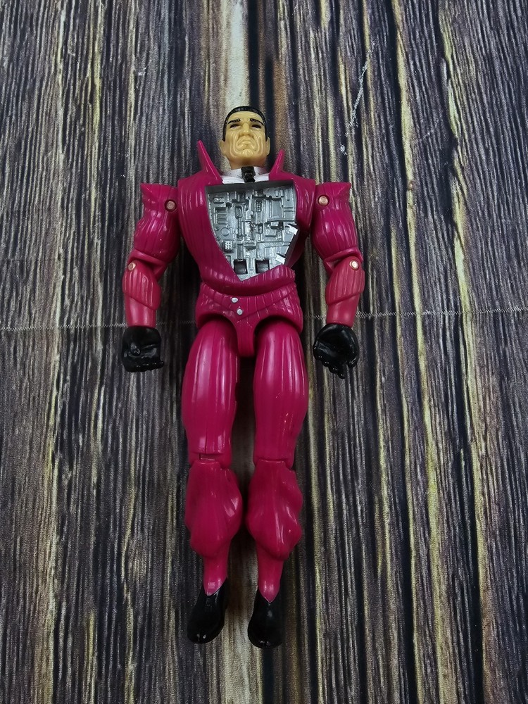 Vintage Cops N Crooks Action Figure Buttons McBoom Boom 1988 Hasbro READ