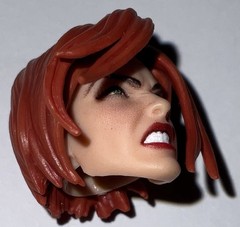 Marvel Legends BLACK WIDOW HEAD Angry 2026 Avengers The Crossing for 6″ Figure
