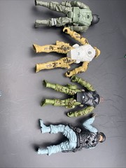Vintage Chap Mei Elite Force Figures Lot Of 4 As Is No Other Accessories