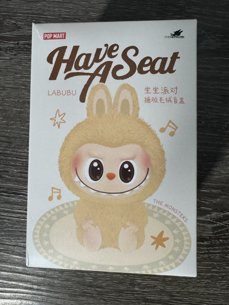 Have A Seat Labubu – Single Blind Box – NEW