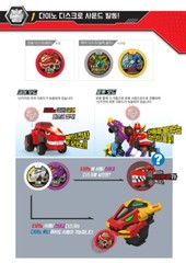 Dino Core TYRANNO CORE Chest Part Ultra D-buster Helmet Disk Toy figure Season 1