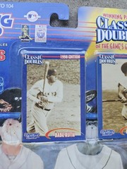 Unopened Vintage Kenner Starting Lineup “Baseball Greats” Babe Ruth & Lou Gehrig
