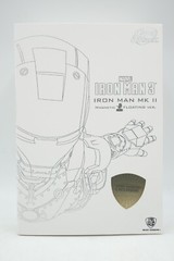 Beast Kingdom Exclusive Iron Man Mark II Magnetic Floating Chrome Silver