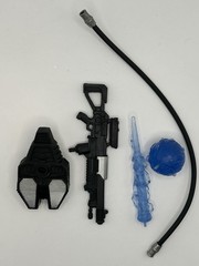 GIJoe Classified Series Sci Fi Weapon With Backpack & Effects Fodder 1/12 Scale