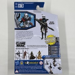 STAR WARS THE CLONE WARS CW52 CLONE COMMANDER COLT 3.75″ figure Hasbro 2011 2010