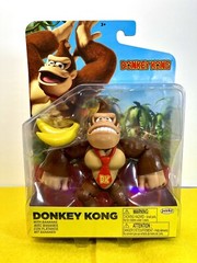 2023 Jakks Pacific World of Nintendo: Donkey Kong – DONKEY KONG (w/ Bananas)