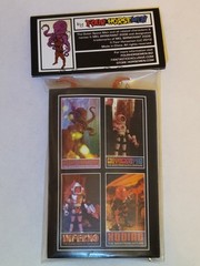 ASTRO-NAUTILUS Outer Space Men Holiday Edition Four Horsemen SEALED BAGGIE 2010