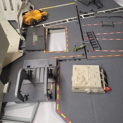 1985 GI Joe USS Flagg Aircraft Carrier Hasbro for parts or Restoration