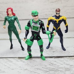 Kenner DC Batman Movie Figure Lot Poison Ivy Robin Batgirl 5″ 4 Vintage Figures