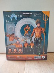 Medicom MAFEX No.267 Aquaman Gold & Green Suit Ver. Lost Kingdom Complete W/ Box