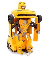 Bumblebee Transformer Action Figures Robot Remote Control Toy Car for Boys