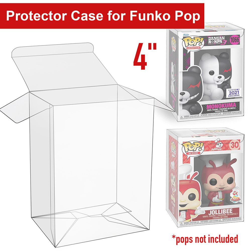 Lot 5 20 50 100 For Funko Pop Protector Cases 4″ inch Vinyl Figures Collectibles