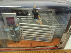 PBR Professional Bull Riding Micro Icons – JUSTIN McBRIDE/ADRIANO MORAES MIB/NEW
