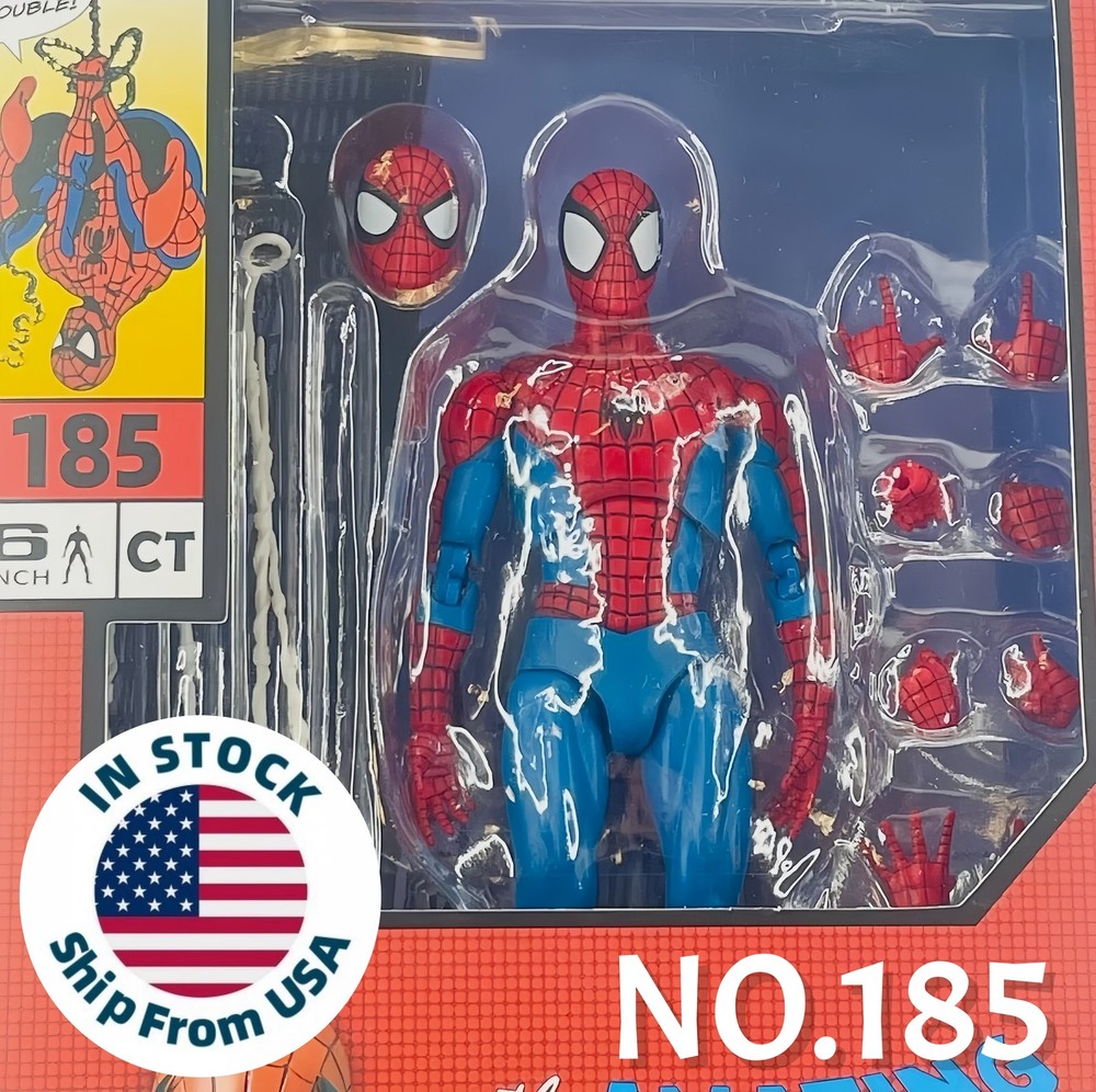 CT Toys No.185 Spider-Man Classic Costume Ver. Action Figure New Boxed US STOCK