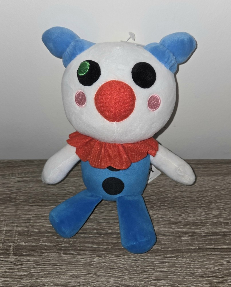 PIGGY Clowny Clown Series 1 Collectible Plush Roblox PhatMojo 8″