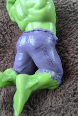 Marvel Incredible Hulk Action Figure 2013 Swimways Leaping Smash Rubber GR31017C