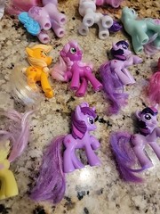 My Little Pony Lot of 12 Various Sizes Hasbro Figures MLP