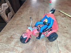 Vintage Batman Acrobat Cycle Motorcycle stunt Works