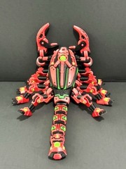 3D Printed Articulated Cyber Scorpion by Flexi, 9″ Full Articulated Fidget Toy