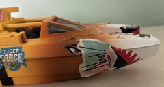 1984 Vintage Hasbro G.I. Joe Tiger Force Boat With Propeller Incomplete