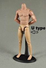 ZC toys 1/6 scale action figure Stand U & C Type for Hot toys Phicen Kumik ❶USA❶