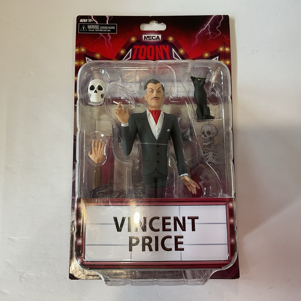 Toony Terrors Vincent Price NECA New Unopened