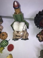 Barnyard Commandos set of 4 loose side of bacon , legger mutton, hy ondahog,