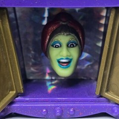 1987 Pee-wee’s Playhouse Jambi the Genie Cabinet Matchbox Puppetland Figure