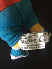 The Simpsons 10″ Plush Bart 20th Century Fox 2005 Nanco Stuffed Toy