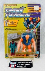 Transformers Original G1 1989 Pretender Monsterbot Icepick MOSC for Monstructror
