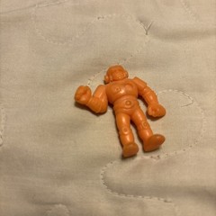 Vintage M.U.S.C.L.E. Men Lot of 5 Multi And Flesh Color Figures Mattel 80s Used