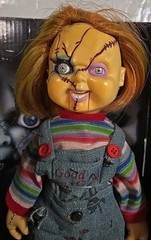 Animated Chucky Doll Bride of Chucky 2007 Gemmy 12″ Action Figure NOP