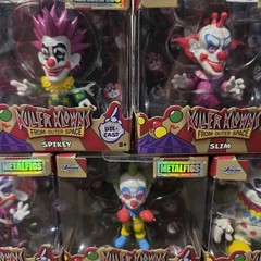 Killer Klowns from Outer Space Complete Set Jada Metalfigs 2.5” Figure Die-cast