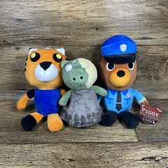 Roblox ZomPiggy Tigry Officer Doggy MiniToon 3 Stuffed Plush Zombie Tiger Dog