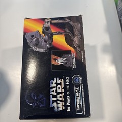 + 1995 Star Wars The Power of the Force Imperial AT-ST Scout Walker Box only!!!