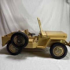 VINTAGE 1967 HASBRO G.I. JOE DESERT PATROL ATTACK JEEP Gun Tripod Incomplete