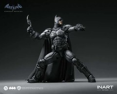 Inart 1/12 Batman: Arkham Origins Battle Damaged Version Action Figure In Stock