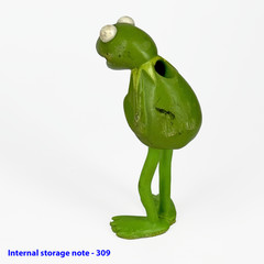 Vintage 1978 Ha! Inc. Green Kermit the Frog Muppets Jim Henson