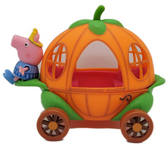 Jazwares 2003 Peppa Pig Little Carriage w/ Princess Peppa (Loose)