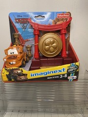 RARE Fisher Price Imaginext Disney Pixar Cars 2 Mater & Gong Toys R Us Exclusive
