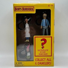Bob’s Burgers Danglers 2 Different Boxes maybe With Electroplated Figures