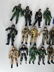 15pcs/lot Corps Special Force Random Action Figure Toy 3.75″ No Accessories.