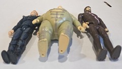 3 1984 LJN Original DUNE Action Figures Sting Baron Harkonnen Stilger NOS