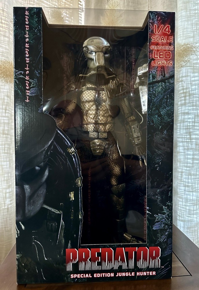 NECA Predator Jungle Hunter 19 inch Action Figure NEW IN BOX 1/4 Scale New