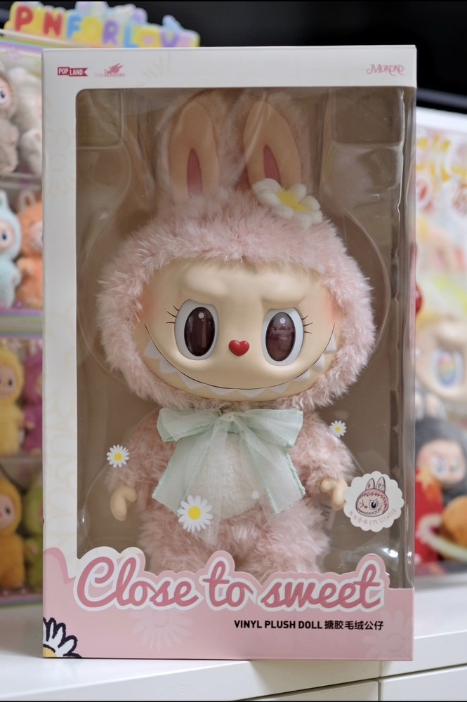 Pop Mart Mokoko Close to Sweet Series Vinyl Face Plush Doll, Authentic,38 Cm